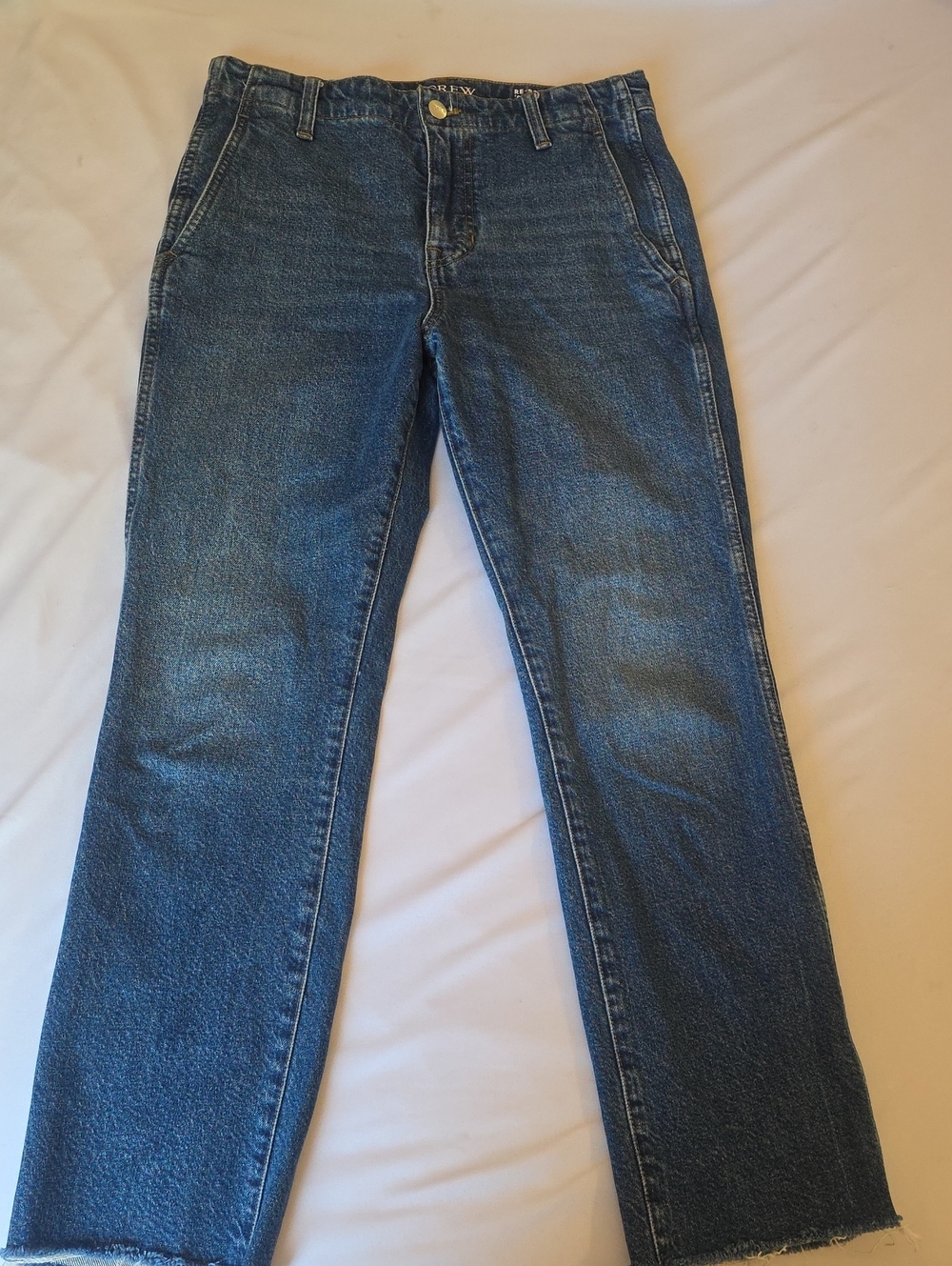 J. Crew Midnight Indigo Straight-Leg Jeans